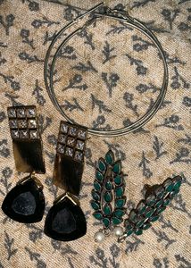 Earrings Set For Girls Womens Combo
