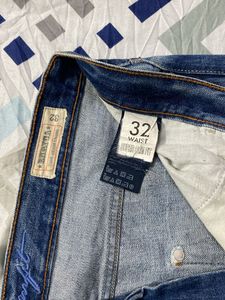 Distressed Denim Jeans