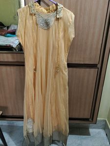 Elegant Embroidered Anarkali