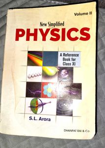 Sl Arora Phy Reference Book For Class XI (Vol II)
