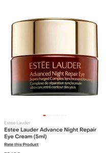 Estee Lauder Eye Cream Half Used