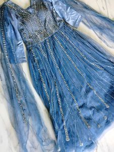 Wedding Gown Engagement Party Wear Festive