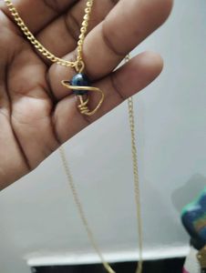 Saturn Inspired Necklace