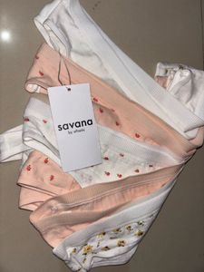 5 Pieces Thong Panties