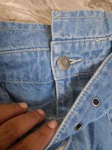 Belted Wide Leg Jeans