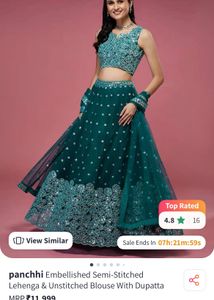 Heavily Embellished Lehenga Choli set