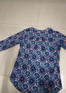 Patterned Tunic Top
