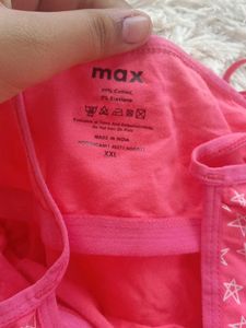 Pink Starry Tank Top