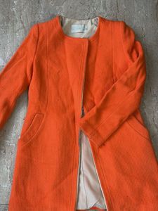 Chic Orange Coat
