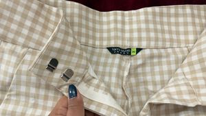 Checkered Casual Pants