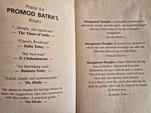 Book - Management Thoughts