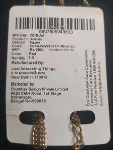 CHUMBAK Charming Beaded Anklet