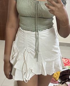 Linen Cotton Skorts