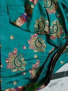 Beautiful Silk Work Saree