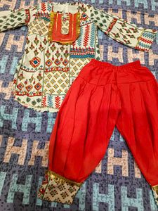 Girls Ethnic Set ( kurta pant)