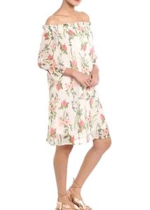 Floral Off-Shoulder Dress