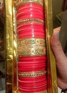Pure Red Punjabi Chuuda