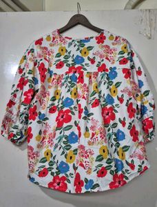 Floral Print Top