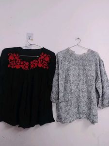Trendy Women&#39;s Tops - Set of 2,used