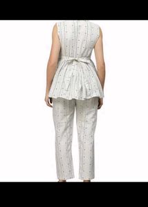 Striped Top and Pant co-ord Set