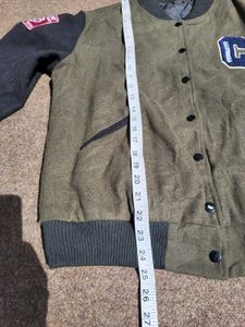 Varsity Jacket with Patches