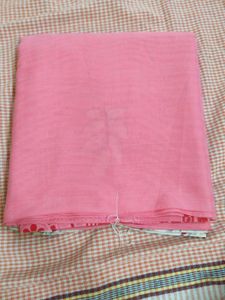 Pink Floral Saree