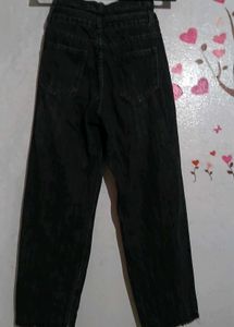 Black Wide Leg Jeans