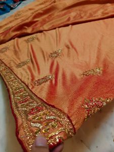 Saree With Blouse Beutiful Sare