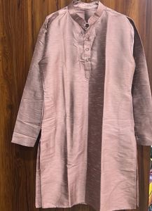 Mauve Silk Blend Kurta