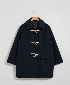 oversized Classic Navy Duffle Coat