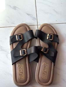 Black ASHOP Sandals