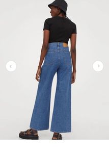H&amp;M Wide Leg Denim Jeans