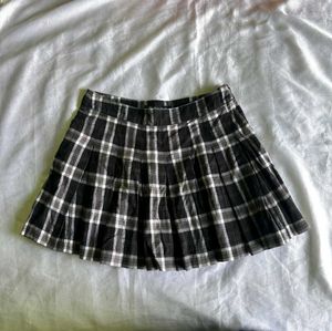 Plaid Mini Skirt Outfit