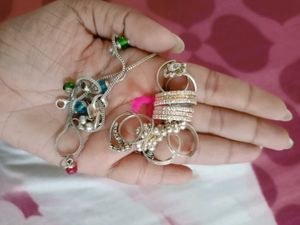 Silver Toe Rings And Payl