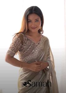 Wedding Wear Saree Totally New Once Time Use Only