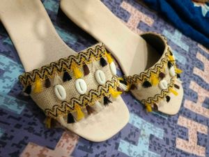 Boho Chic Beaded flat