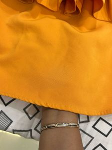 Ruffled Yellow Top