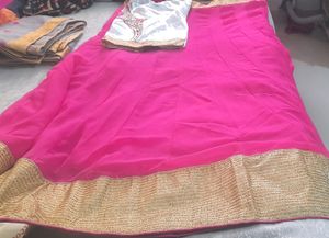 Elegant Chaniya Choli Material With Dupatta😍
