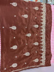 Zari work Silk Saree