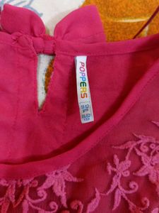 Elegant Pink Top For Girls