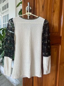 Vintage Floral Sleeve Top