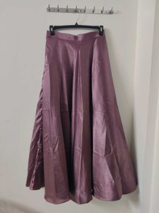 Elegant Mauve Embroidered Lehenga Set