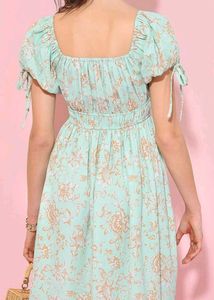 Floral Print Mini Dress