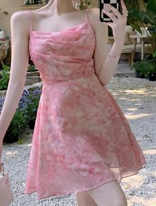 Printed A Line Dress