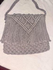 Handmade Macrame Shoulder Bag