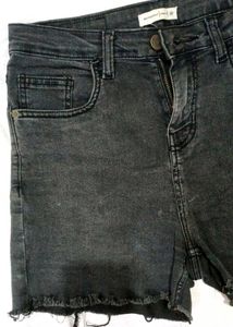 Charcoal Black Shorts