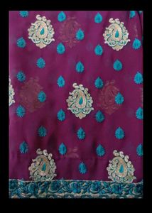 Full Embroidered Saree