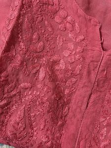 Pink Embroidered Kurta Set