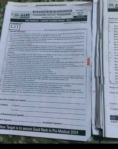 Mock Papers for Neet 50 Question Paper