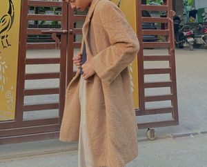 Double breasted Long overcoat